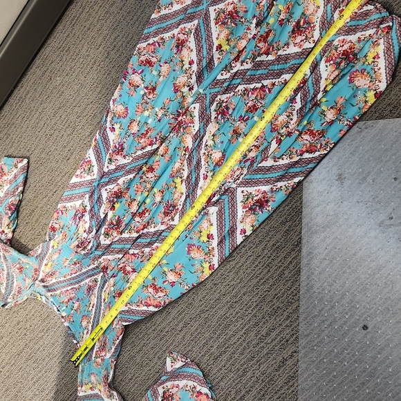 Torrid Smocked Challis Maxi Dress Size 3 - Picture 9 of 16